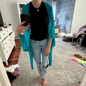 Teal Kimono